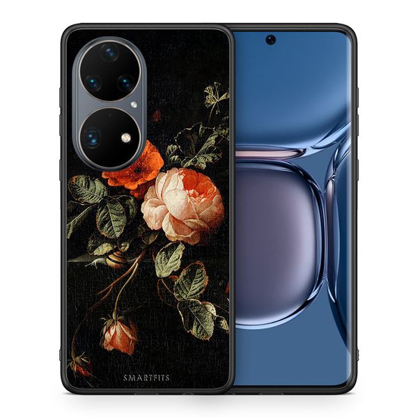 Smartfits Smartfits Vintage Roses - Huawei P50 Pro θήκη