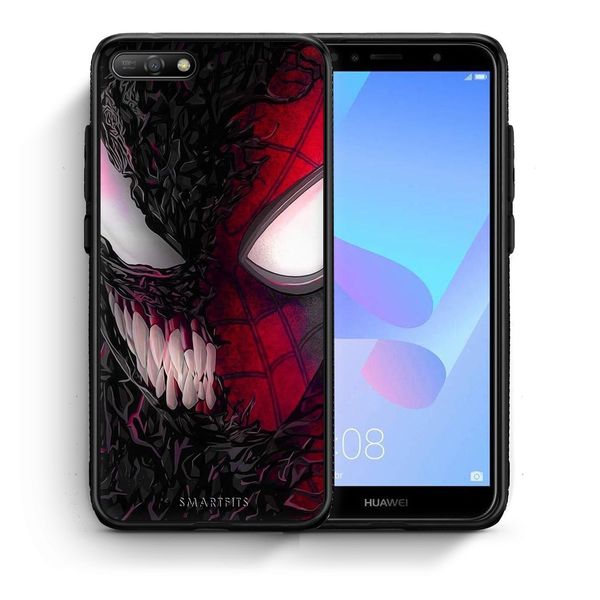 Smartfits Smartfits PopArt SpiderVenom - Huawei Y6 2018 θήκη