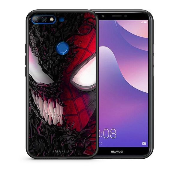 Smartfits Smartfits PopArt SpiderVenom - Huawei Y7 2018/Honor 7C θήκη
