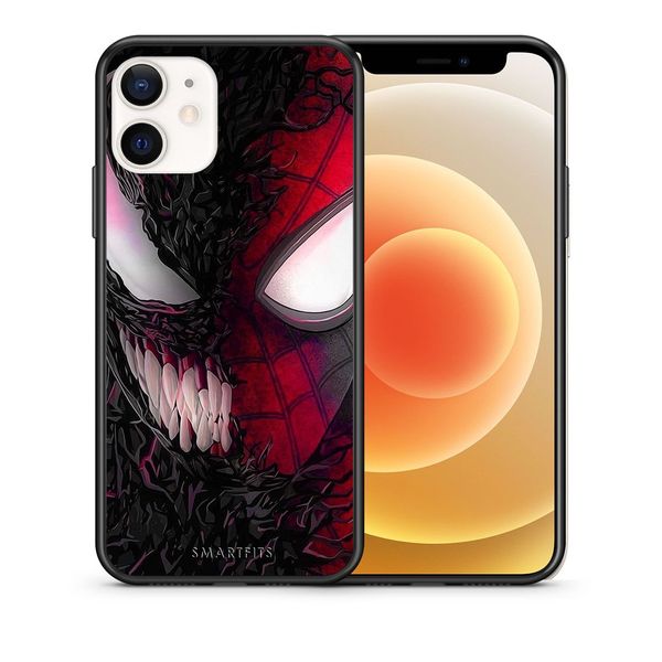 Smartfits Smartfits PopArt SpiderVenom - iPhone 12 Mini θήκη