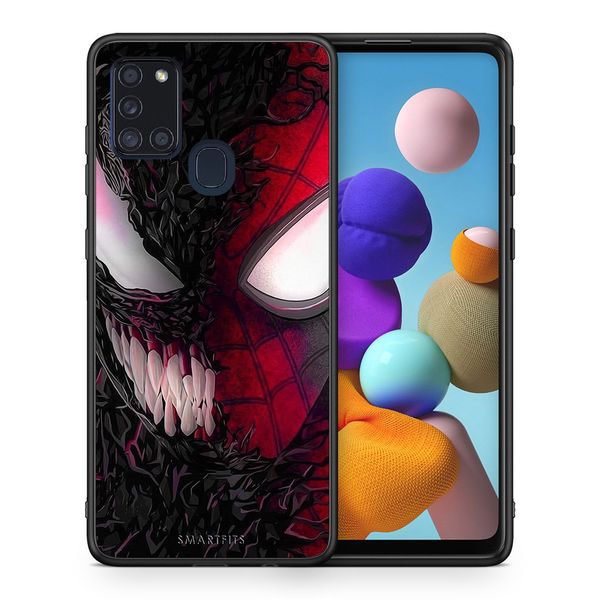 Smartfits PopArt SpiderVenom - Samsung A21s θήκη
