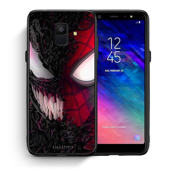Smartfits PopArt SpiderVenom - Samsung A6 2018 θήκη