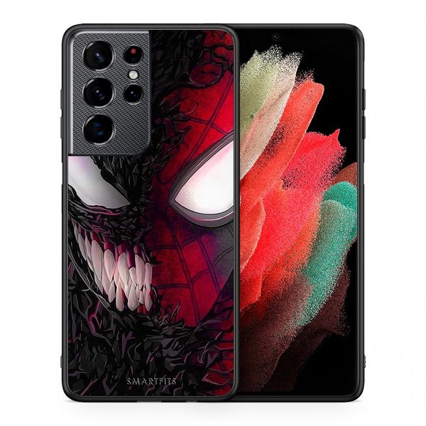 Smartfits PopArt SpiderVenom - Samsung S21 Ultra θήκη