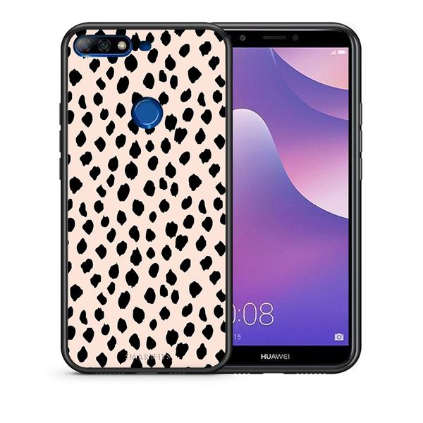 Smartfits Smartfits New Polka Dots - Huawei Y7 2018/Honor 7C θήκη