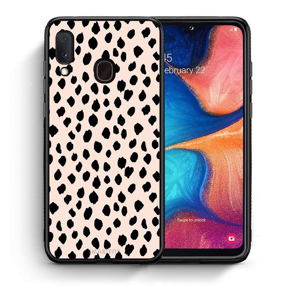 Smartfits Smartfits New Polka Dots - Samsung A20e θήκη