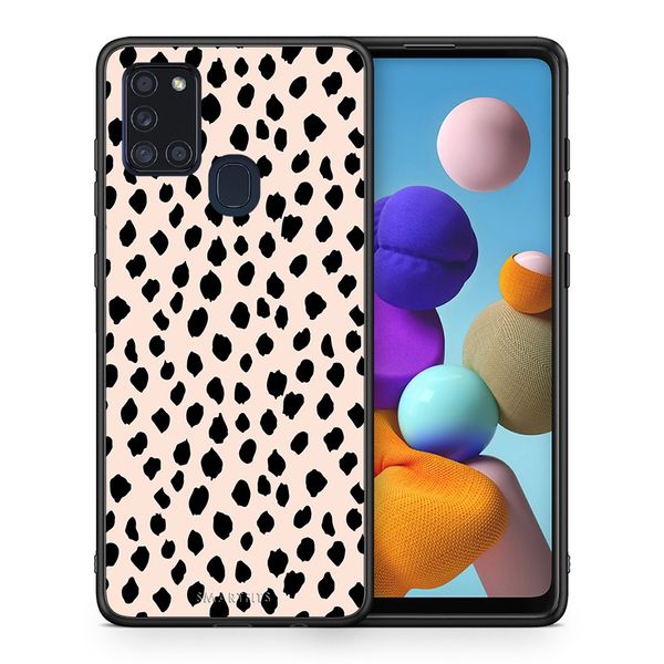 Smartfits Smartfits New Polka Dots - Samsung A21s θήκη