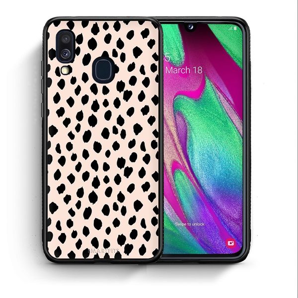 Smartfits New Polka Dots - Samsung A40 θήκη