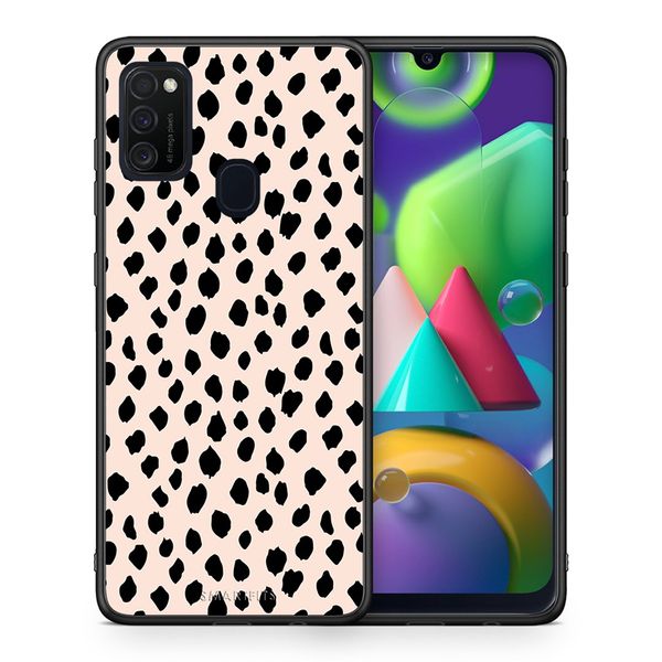 Smartfits Smartfits New Polka Dots - Samsung M21/M31 θήκη