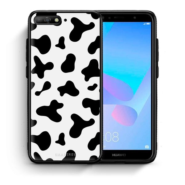 Smartfits Smartfits Cow Print - Huawei Y6 2018 θήκη