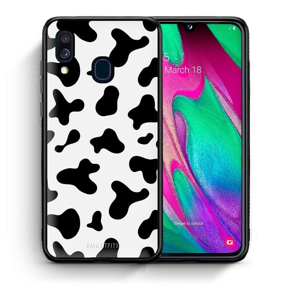 Smartfits Smartfits Cow Print - Samsung A40 θήκη