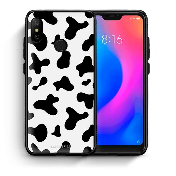 Smartfits Smartfits Cow Print - Xiaomi Mi A2 Lite θήκη