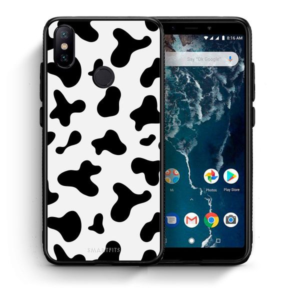 Smartfits Smartfits Cow Print - Xiaomi Mi A2 θήκη