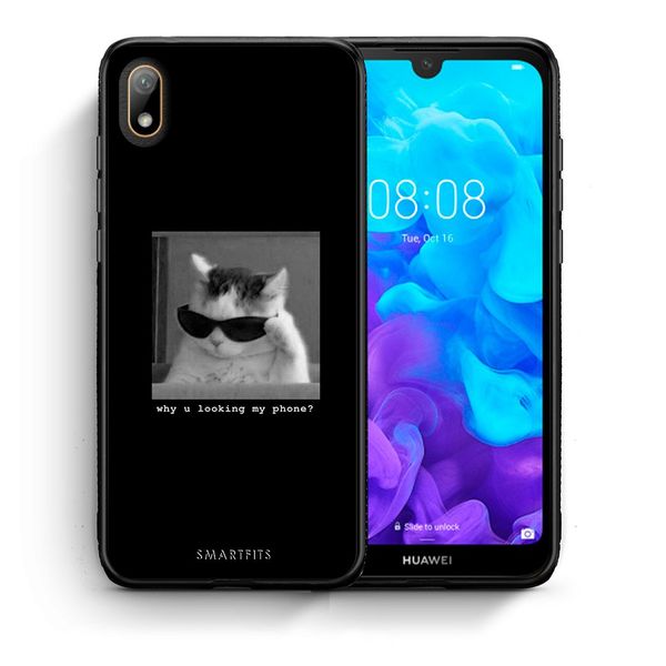 Smartfits Smartfits Meme Cat - Huawei Y5 2019 θήκη