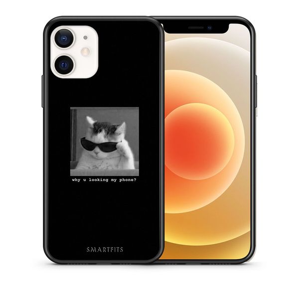 Smartfits Smartfits Meme Cat - iPhone 12 Mini θήκη