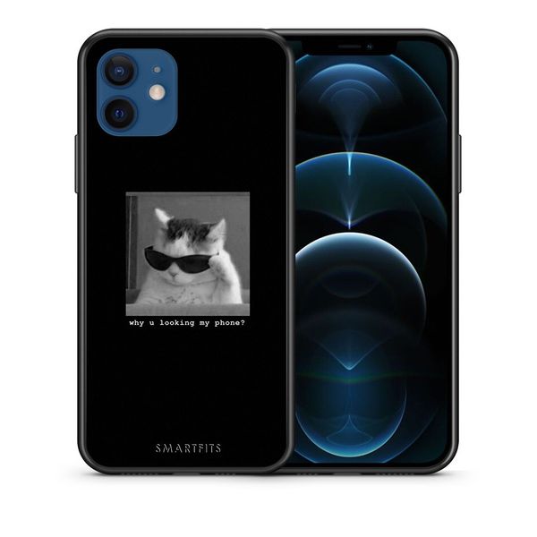 Smartfits Smartfits Meme Cat - iPhone 12/12 Pro θήκη