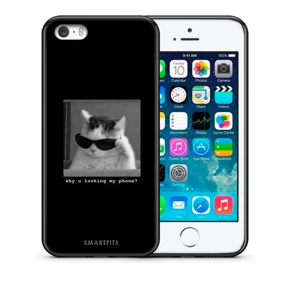 Smartfits Smartfits Meme Cat - iPhone 5/5s/SE θήκη
