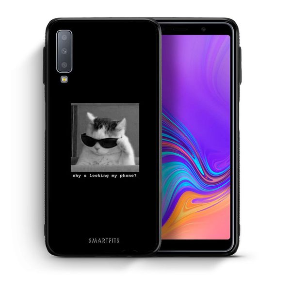 Smartfits Meme Cat - Samsung A7 2018 θήκη