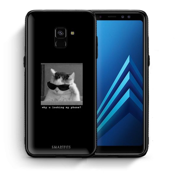 Smartfits Meme Cat - Samsung A8 θήκη