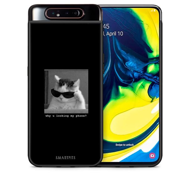 Smartfits Smartfits Meme Cat - Samsung A80 θήκη