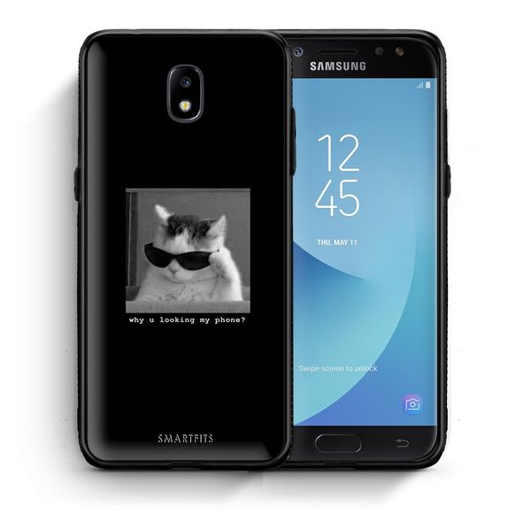 Smartfits Smartfits Meme Cat - Samsung J7 2017 θήκη