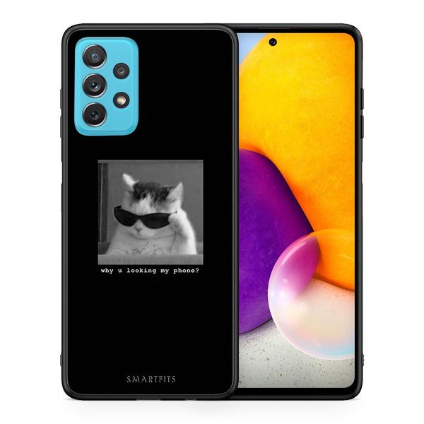 Smartfits Meme Cat - Samsung A72 θήκη