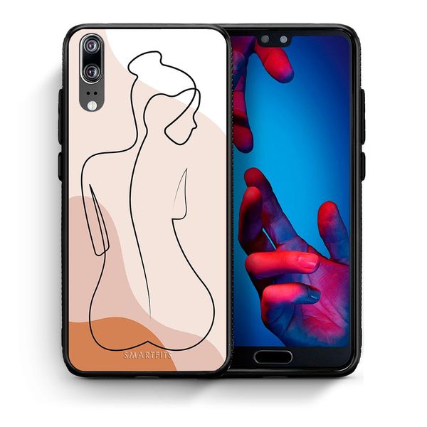 Smartfits Smartfits LineArt Woman - Huawei P20 θήκη