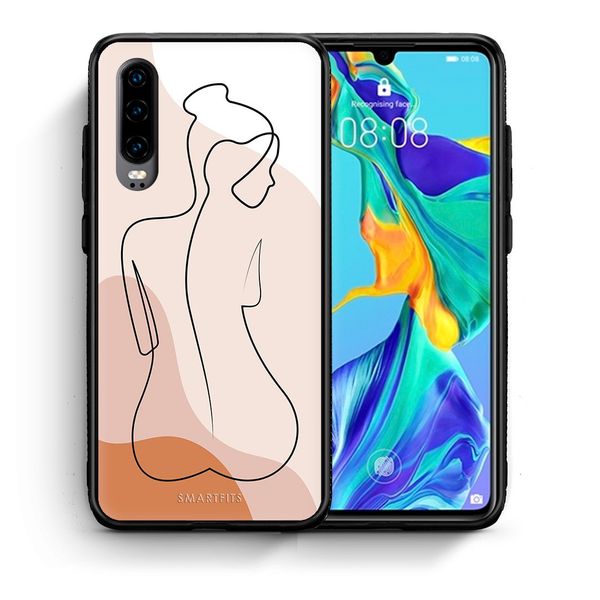 Smartfits Smartfits LineArt Woman - Huawei P30 θήκη