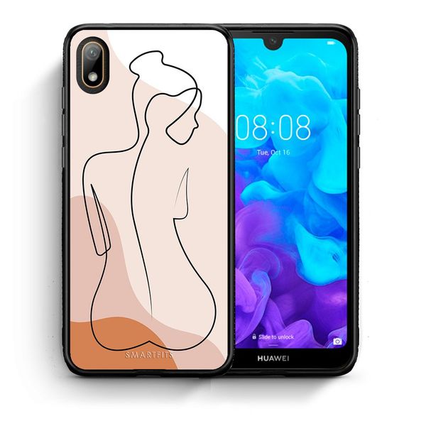 Smartfits Smartfits LineArt Woman - Huawei Y5 2019 θήκη