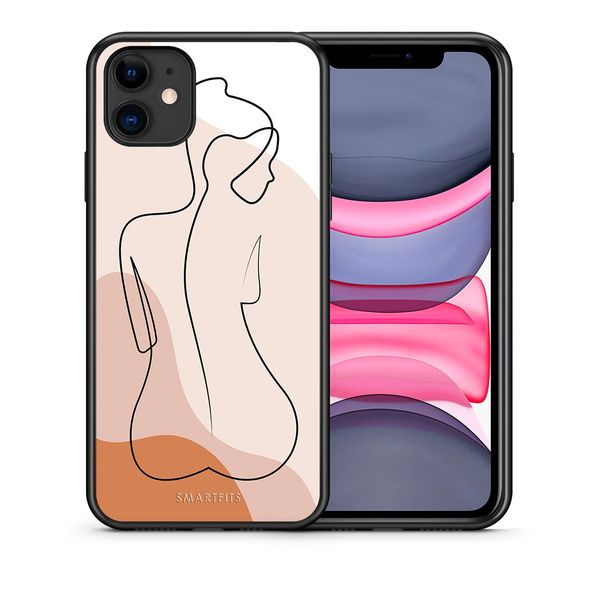 Smartfits Smartfits LineArt Woman - iPhone 11 θήκη