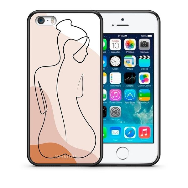 Smartfits Smartfits LineArt Woman - iPhone 5/5s/SE θήκη