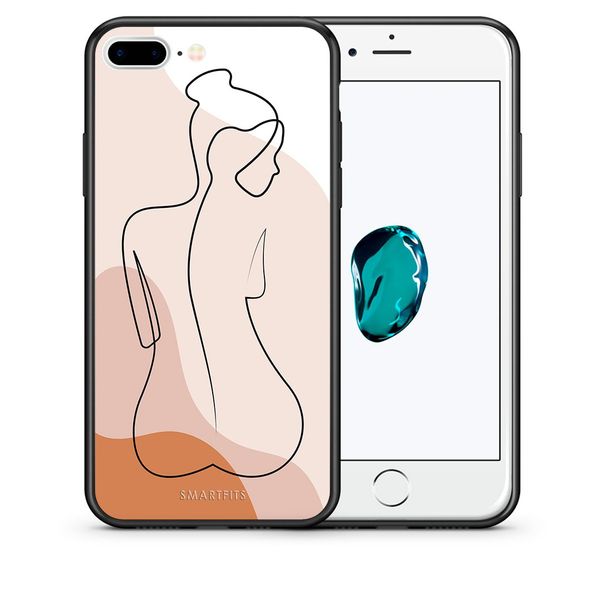 Smartfits Smartfits LineArt Woman - iPhone 7 Plus/8 Plus θήκη