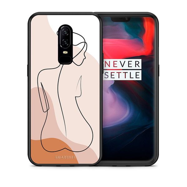 Smartfits Smartfits LineArt Woman - OnePlus 6 θήκη