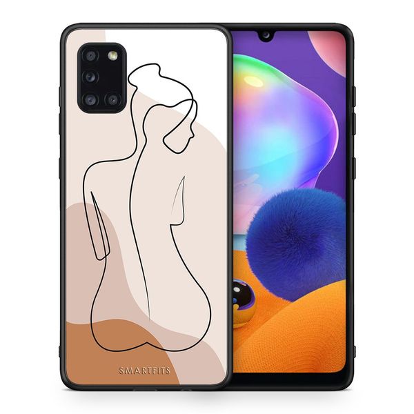 Smartfits LineArt Woman - Samsung A31 θήκη