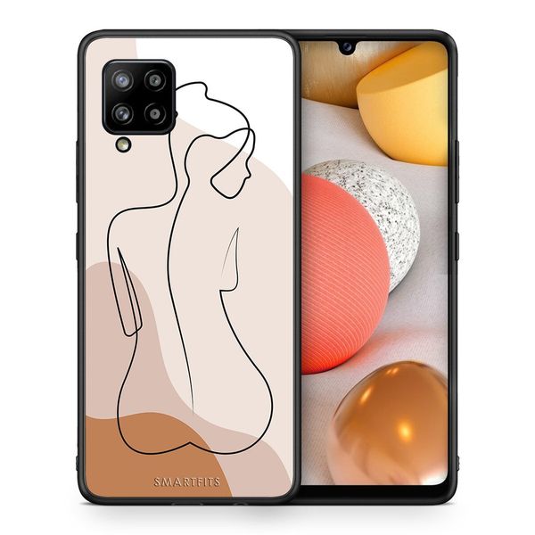 Smartfits LineArt Woman - Samsung A42 θήκη