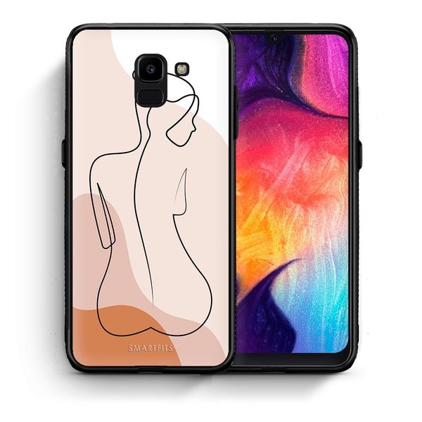 Smartfits Smartfits LineArt Woman - Samsung J6 θήκη