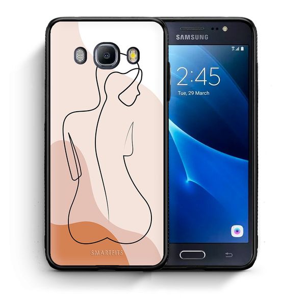 Smartfits Smartfits LineArt Woman - Samsung J7 2016 θήκη
