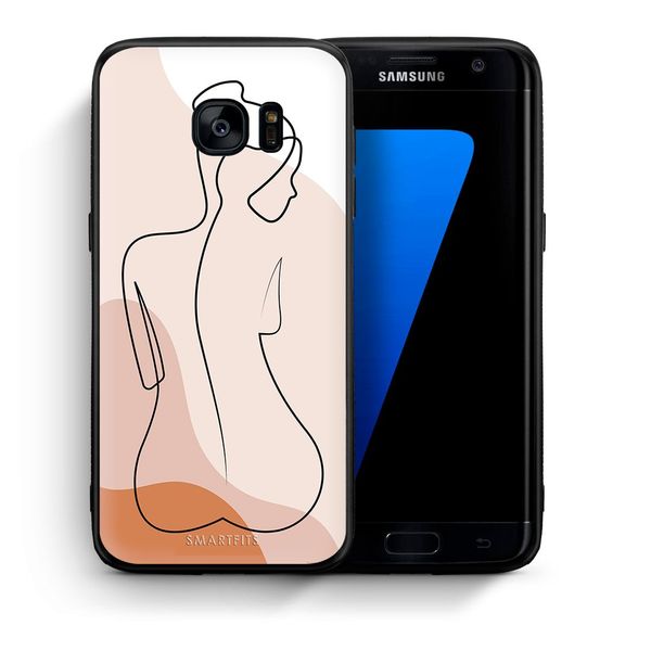 Smartfits Smartfits LineArt Woman - Samsung S7 Edge θήκη
