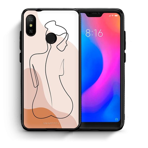 Smartfits Smartfits LineArt Woman - Xiaomi Mi A2 Lite θήκη