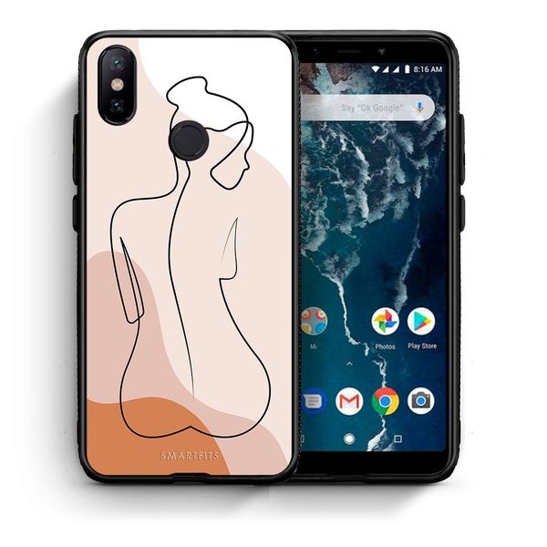 Smartfits Smartfits LineArt Woman - Xiaomi Mi A2 θήκη