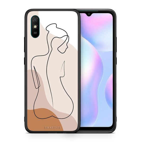 Smartfits Smartfits LineArt Woman - Xiaomi Redmi 9A/9AT θήκη