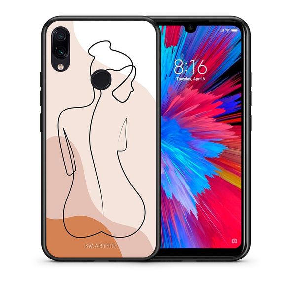 Smartfits Smartfits LineArt Woman - Xiaomi Redmi Note 7 θήκη