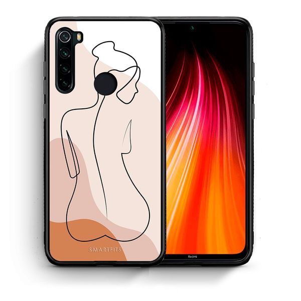 Smartfits Smartfits LineArt Woman - Xiaomi Redmi Note 8 θήκη