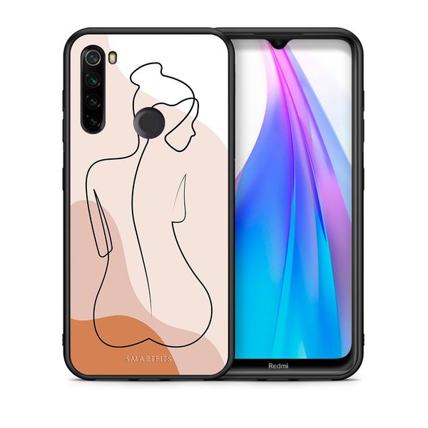 Smartfits Smartfits LineArt Woman - Xiaomi Redmi Note 8T θήκη