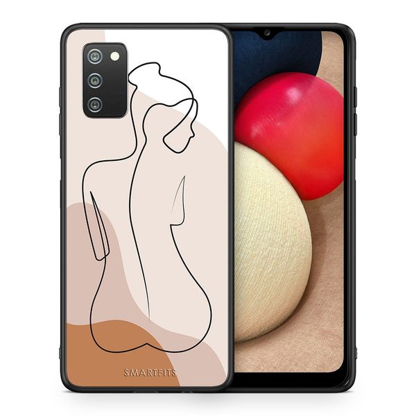 Smartfits Smartfits LineArt Woman - Samsung A02s/M02s/F02s θήκη