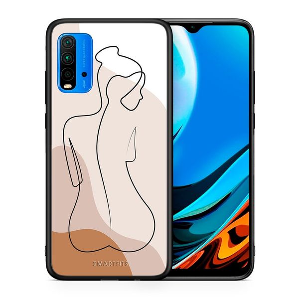 Smartfits Smartfits LineArt Woman - Xiaomi Redmi 9T/Poco M3 θήκη
