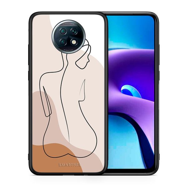 Smartfits Smartfits LineArt Woman - Xiaomi Redmi Note 9T θήκη