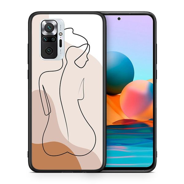 Smartfits Smartfits LineArt Woman - Xiaomi Redmi Note 10 Pro/10 Pro Max θήκη