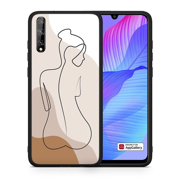 Smartfits Smartfits LineArt Woman - Huawei P Smart S θήκη