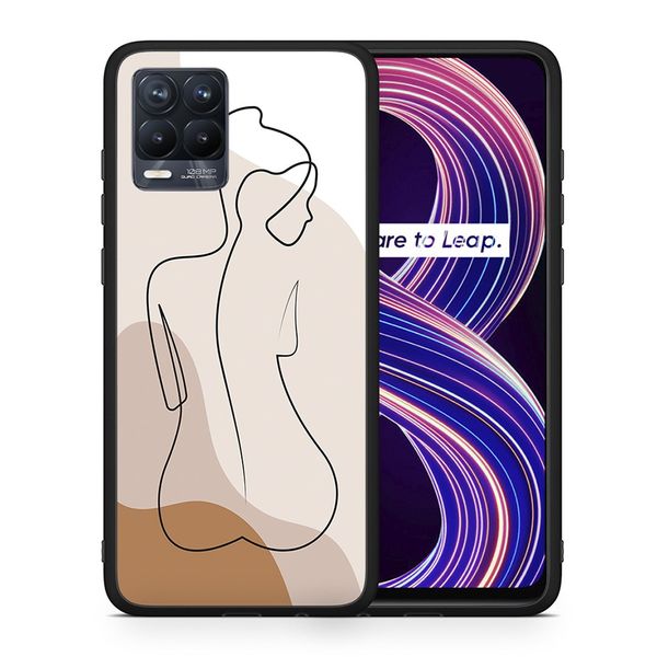 Smartfits Smartfits LineArt Woman - Realme 8/8 Pro θήκη