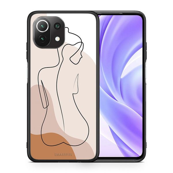 Smartfits Smartfits LineArt Woman - Xiaomi 11 Lite 5G NE/Mi 11 Lite θήκη